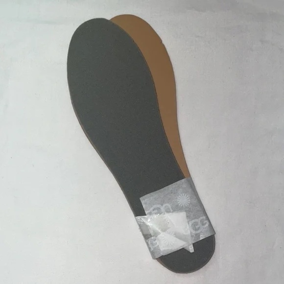 New Women's Ugg Wisp Suede Loafer in Black & Charcoal Size 6 - Picture 9 of 16